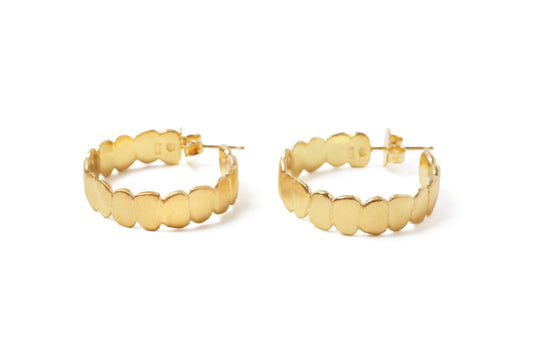 Path of Love Large Hoop Earrings