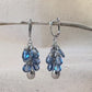 Redwood Raindrop Earrings with Kyanite