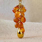 Redwood Raindrop Necklace with Spessartite