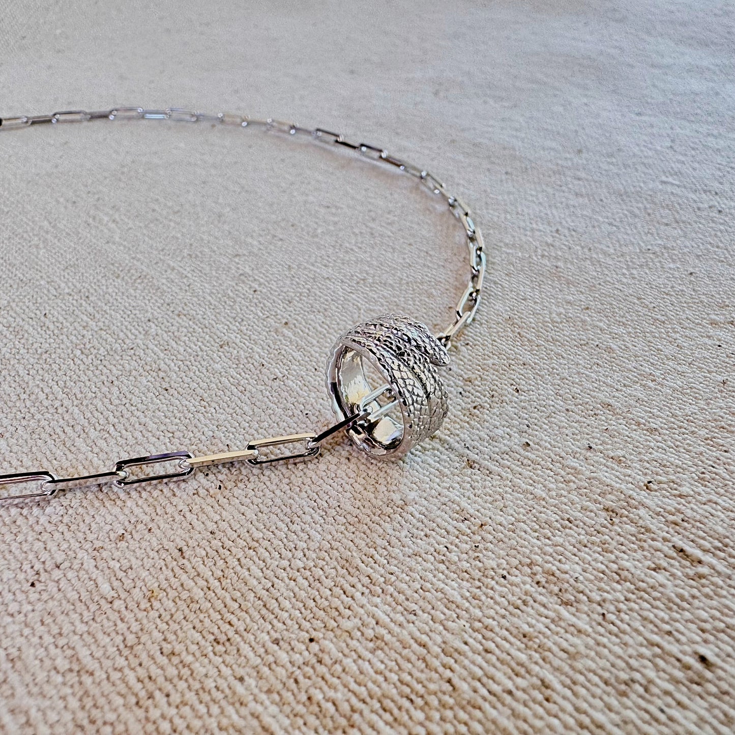 Sage Leaf Bypass Pendant